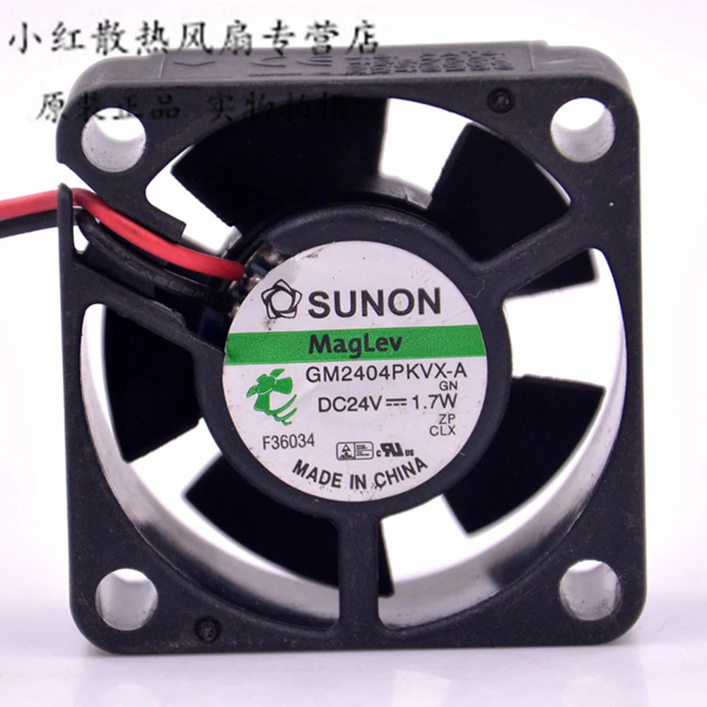 Для Sunon GM2404PKVX-A 24 в 1,7 Вт 4 см 4020 дюйма 4*4*2 см 40*40*20 мм кулер для процессора, радиатор, осевой вентилятор охлаждения