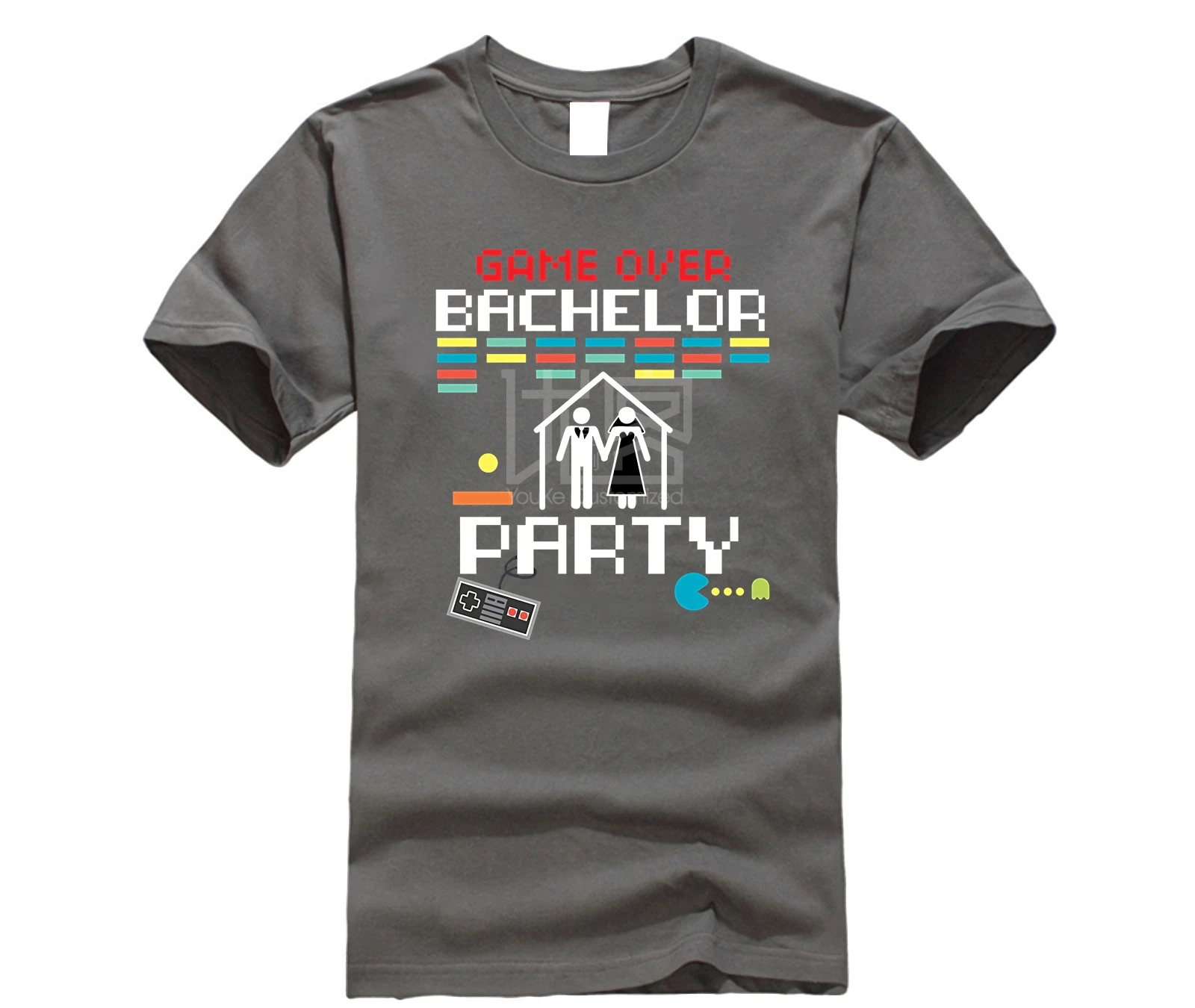 Брендовая мужская рубашка игры Over бакалавра вечерние футболка Crazy тройник для