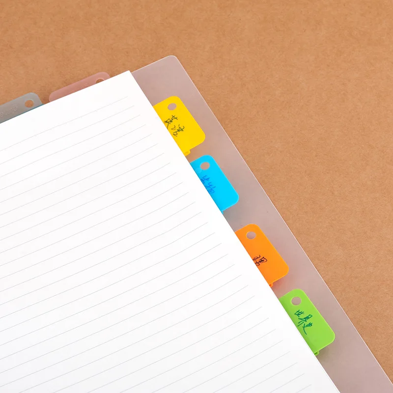 6 шт. записная книжка папка канцелярские принадлежности простая для этикеток