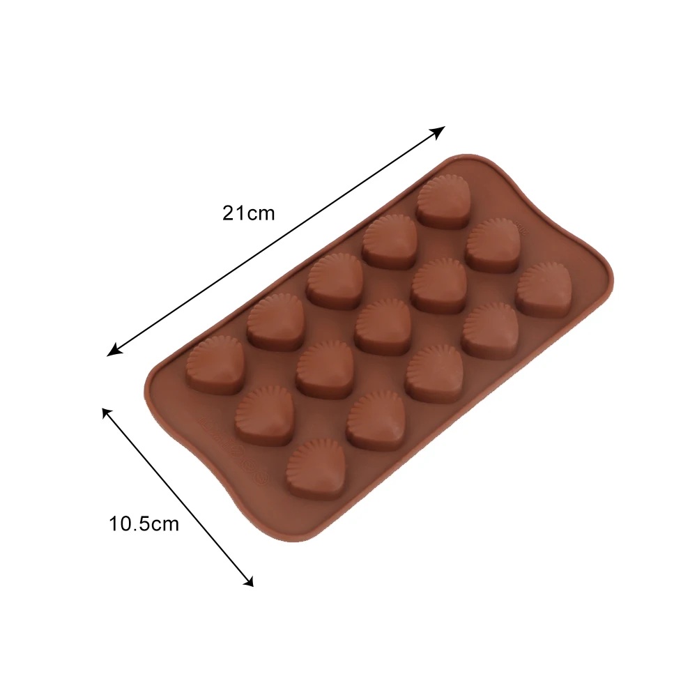 

Silicone Various shapes 3D Chocolate Baking Tools Cake Fondant Jelly Biscuit Mold DIY Chocolate Candy Sugar Mold