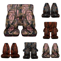 hunting camouflage car seat covers for suv off road universal size auto cover fishing waterproof interior accessories