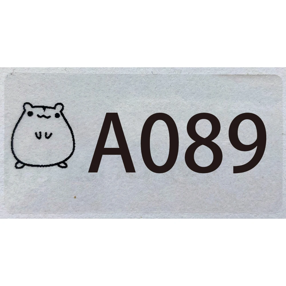 Домашний декор простые буквы с логотипом цифры прозрачные пленки на заказ