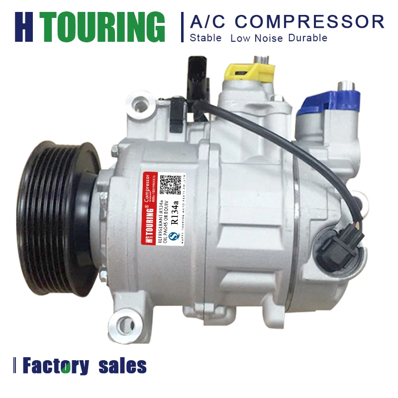Компрессор переменного тока 6SEU14C для Audi a6 C6 4F 4F0260805N 4F0260805 4F0260805S 147100 5580 447150 1920 447180