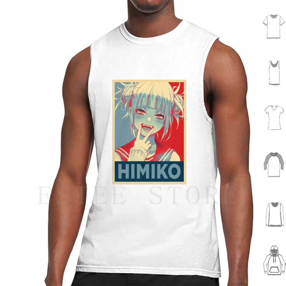 

Himiko Toga Hope Tank Tops Vest Cotton Anime Toga Himiko Toga Bnha Boku No Hero Academia Himiko Toga Mha Manga Toga Himiko