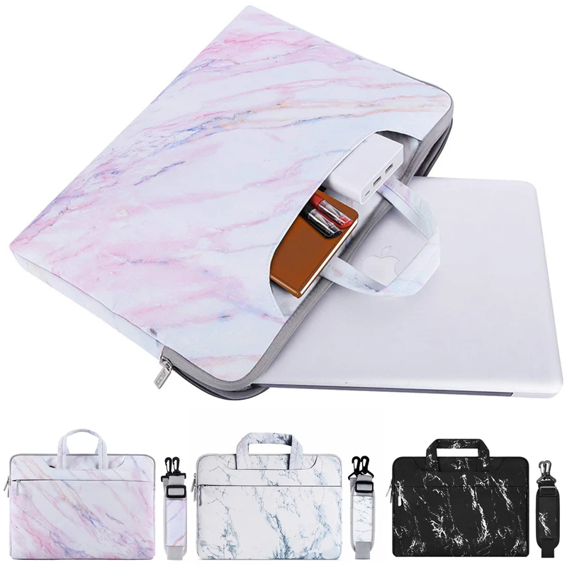 

Laptop Bag 13.3 14 15.6 inch Canvas Notebook Case Sleeve For Macbook Air Pro 13 15 Computer Shoulder Messenger Handbag Briefcase