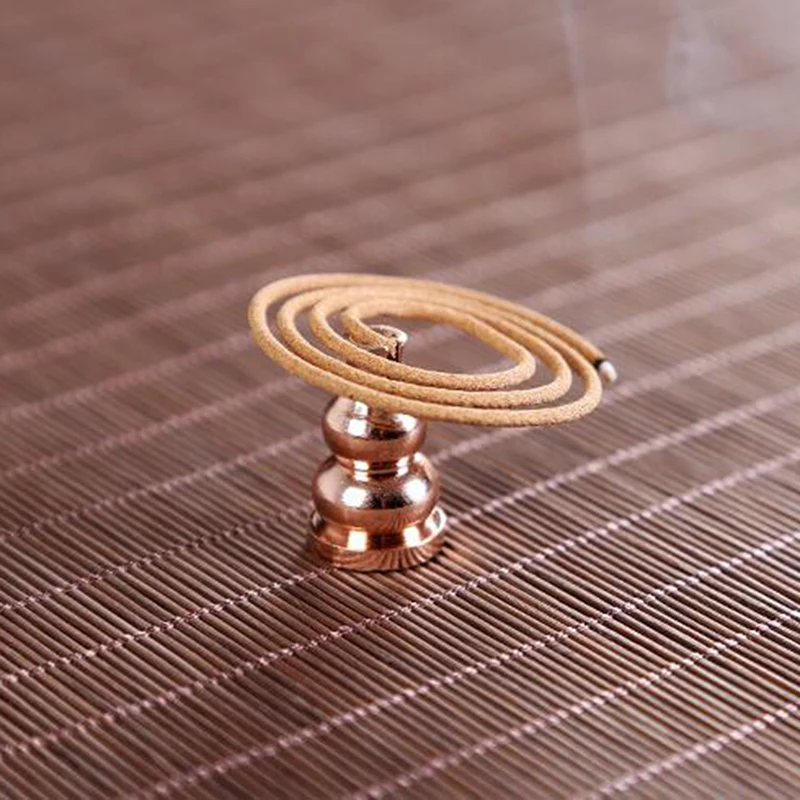 Латунная горелка с ладаном держатель в форме медный для благовоний китайский