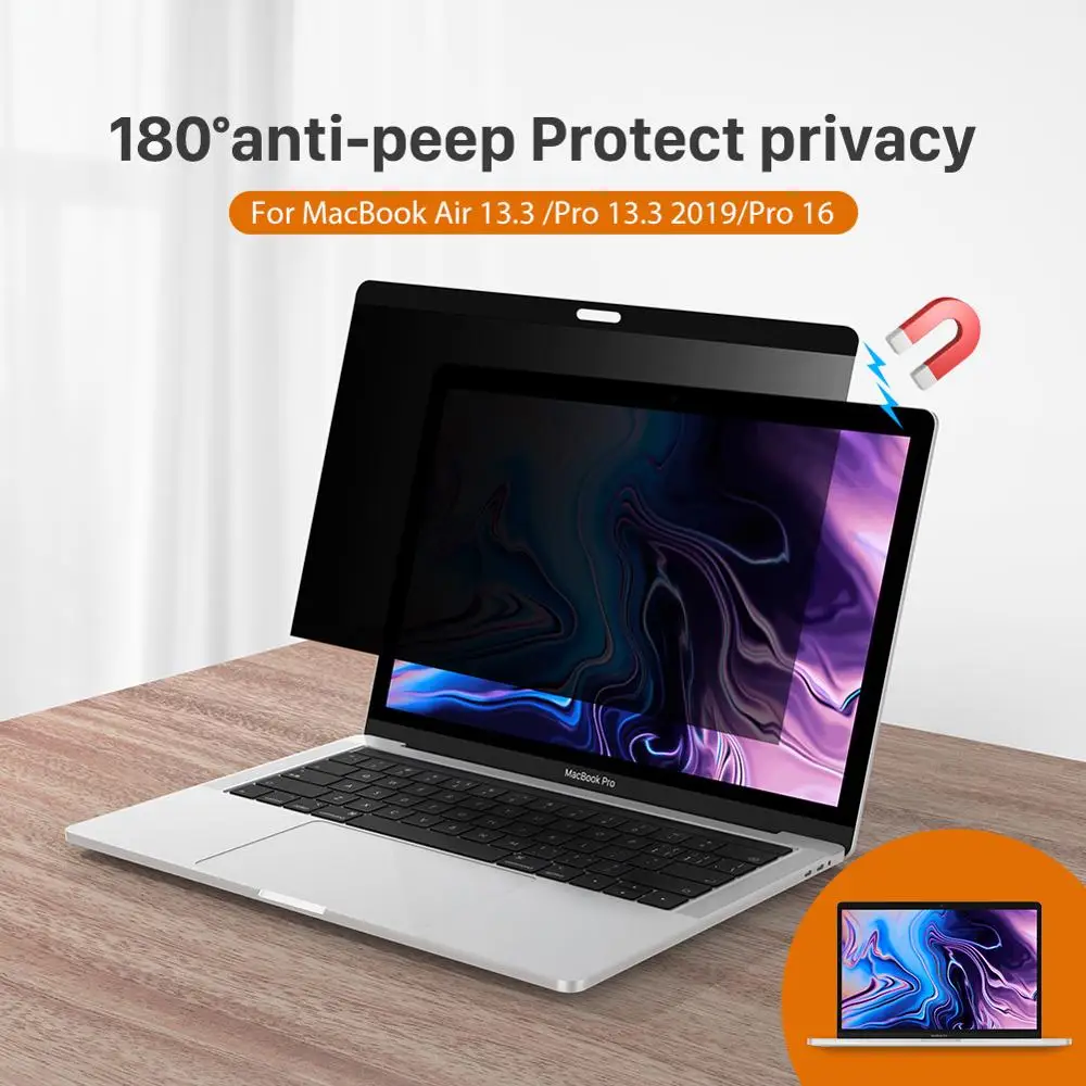 Защитная пленка NILLKIN для Macbook Air 13 3 дюйма Pro 2019 защита от подглядывания магнитная