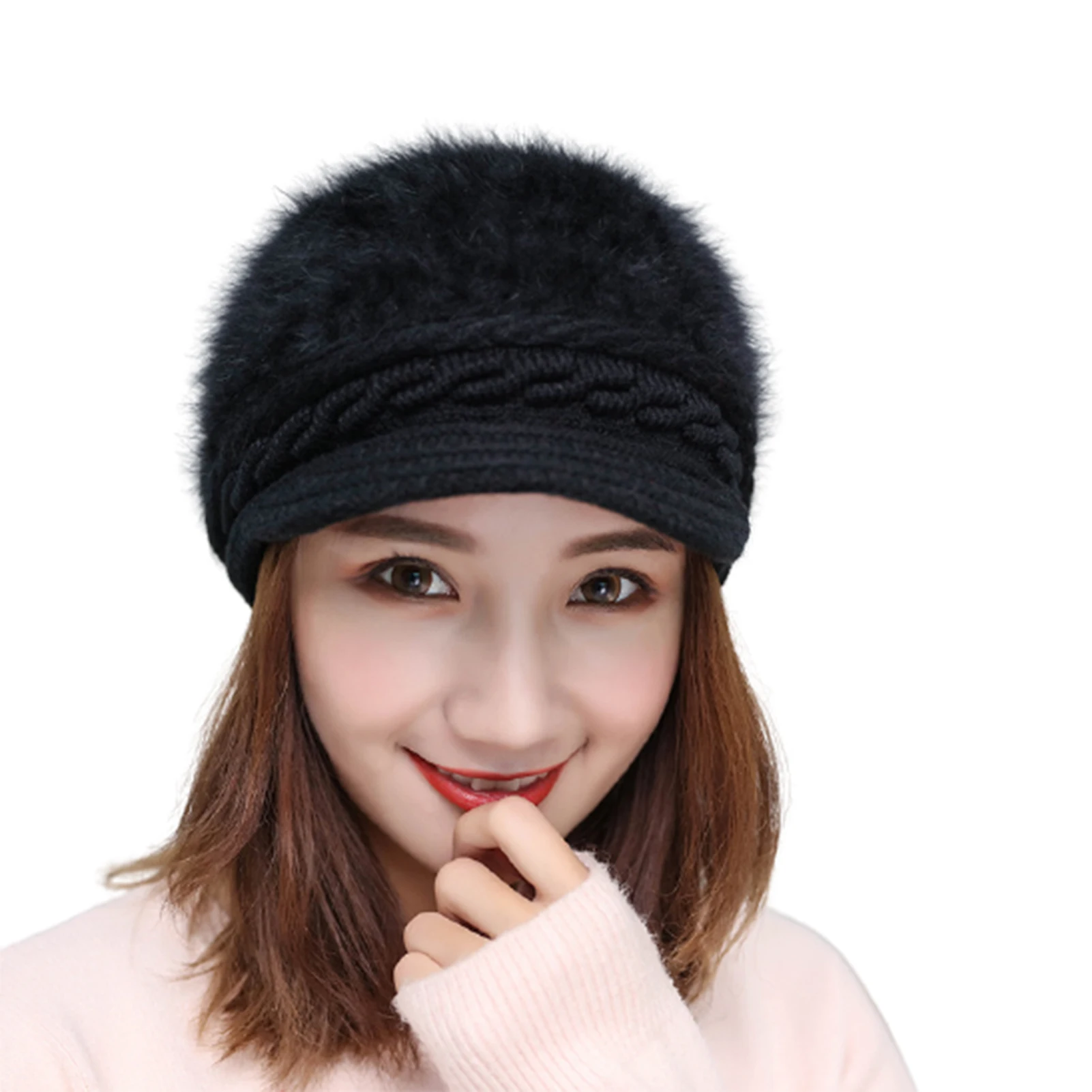 Осень зима шапки для открытого воздуха повседневные шапочки бини вязаная обувь