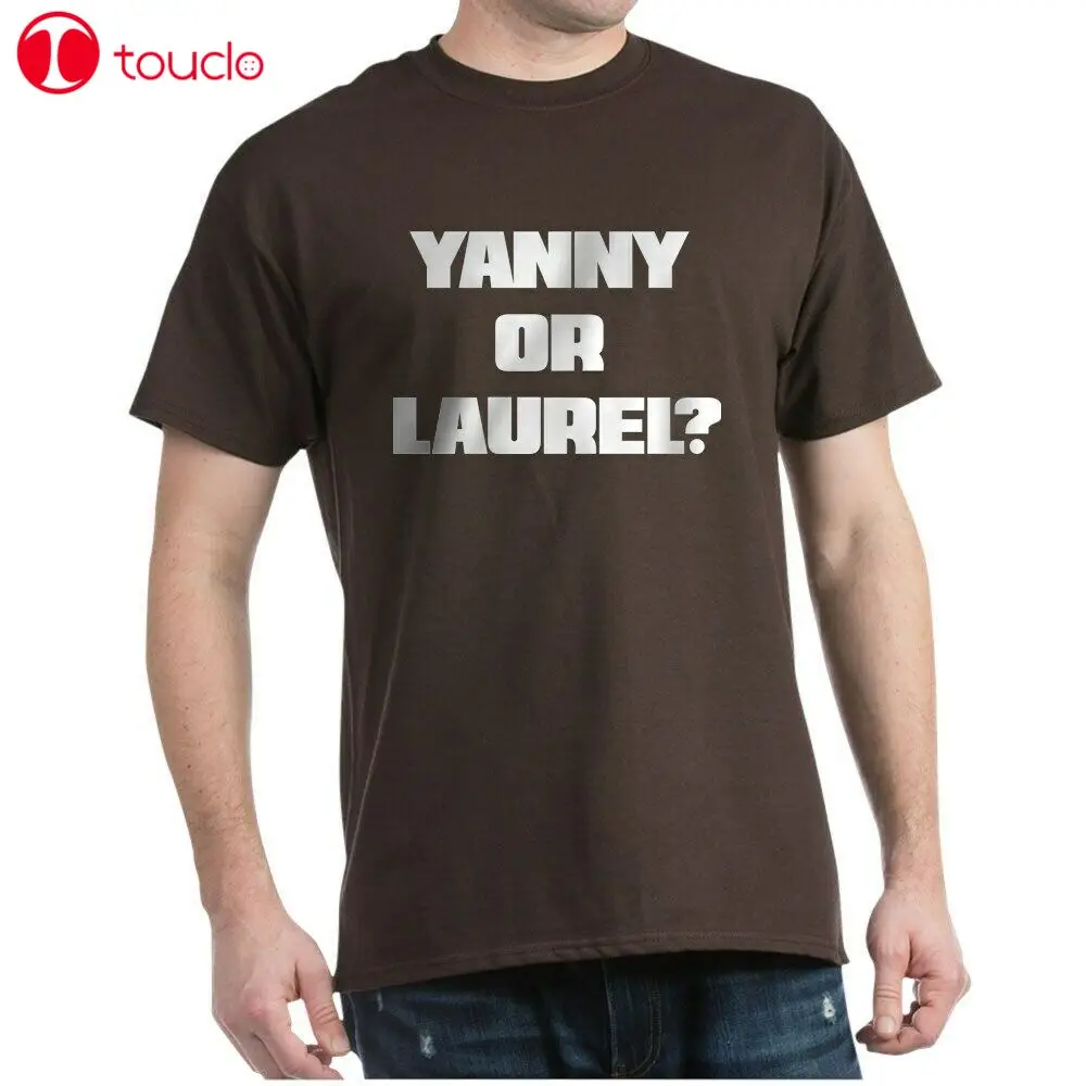 

Вы слышите Yanny или Laurel Футболка из 100% хлопка