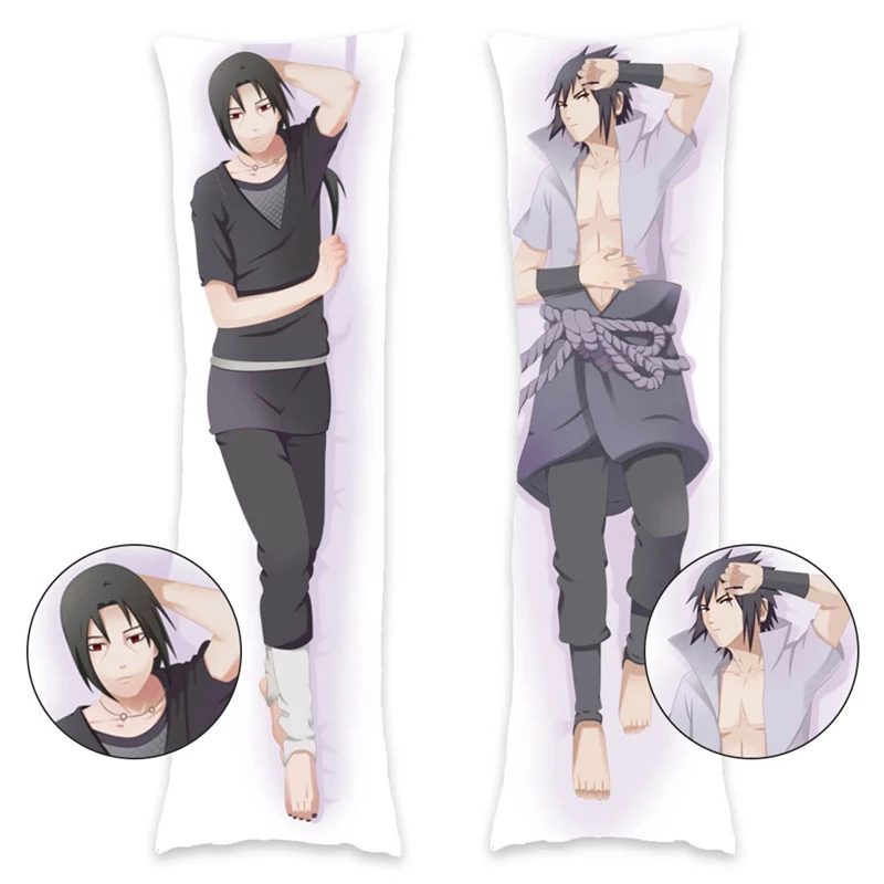 Купить anime naruto hatake kakashi uchiha sasuke cosplay dakimakura pillow ...