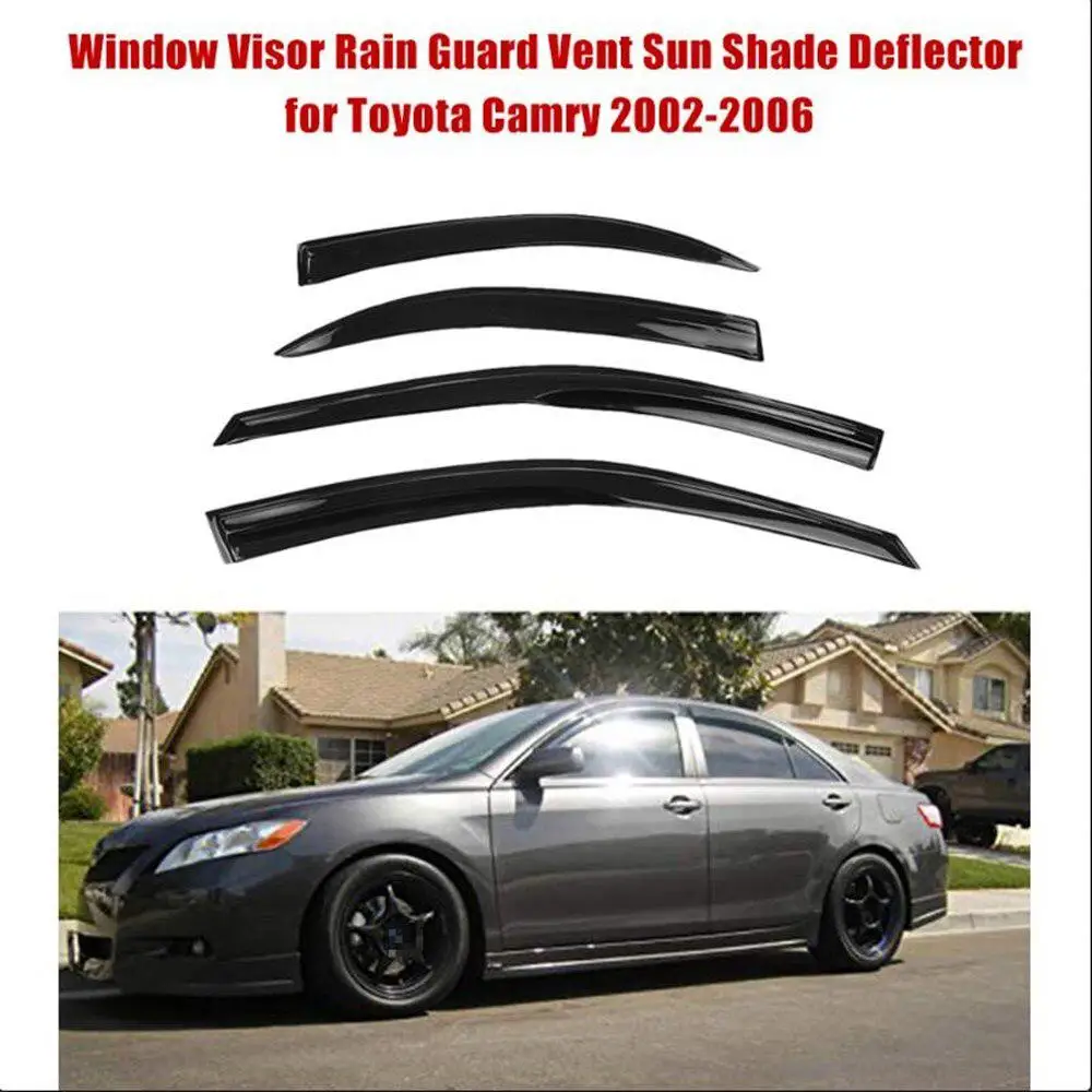 4 шт./компл. водонепроницаемые автомобильные оконные козырьки дефлекторы тент