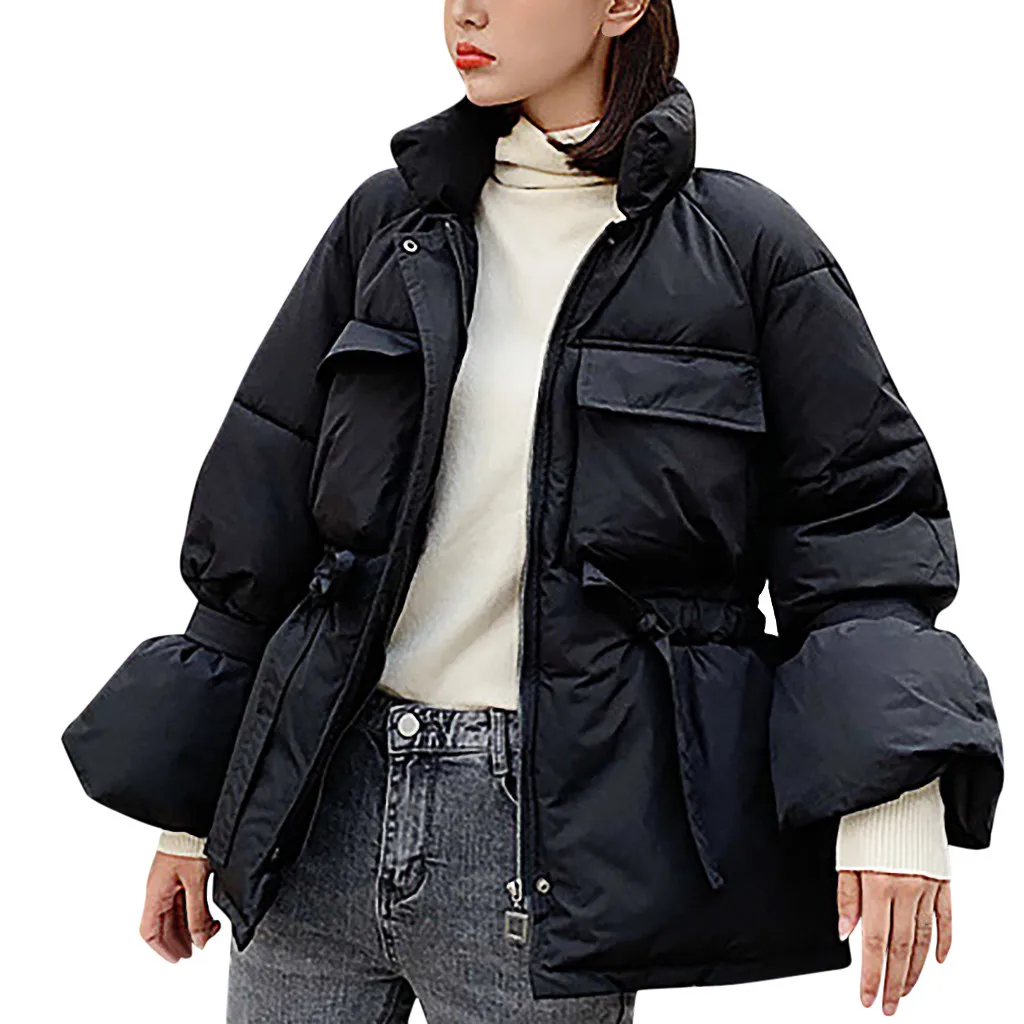 Женский пуховик на молнии JAYCOSIN зимний теплый верхняя одежда L401104 2019|Женские