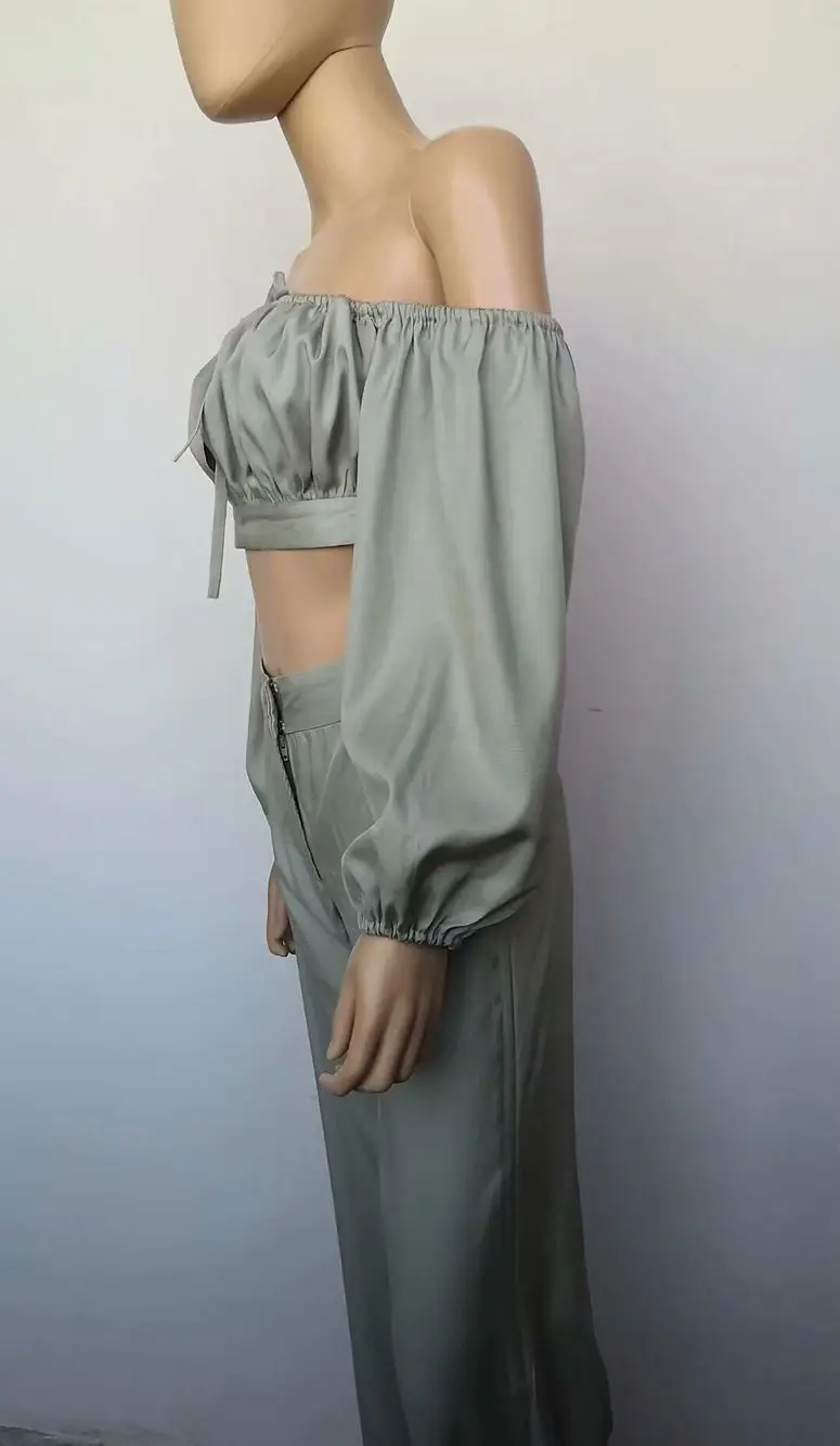 Новый осенний Женский комплект одежды сексуальные модные уличные брючные