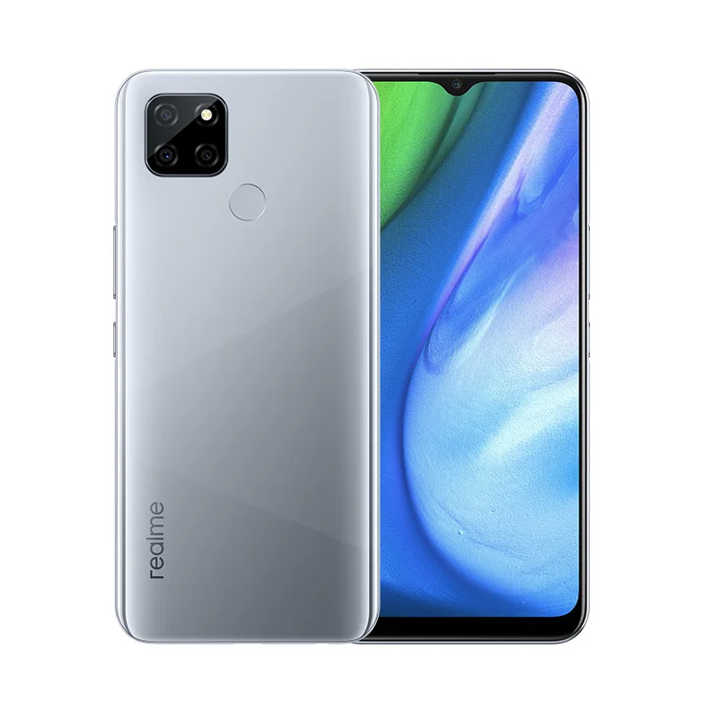 DHL смартфон Realme V3 5G 4 камеры 13 МП экран 6 5 дюйма HD 8 ГБ ОЗУ 128 Гб ПЗУ Mediatek 720 5000 мАч 18 Вт