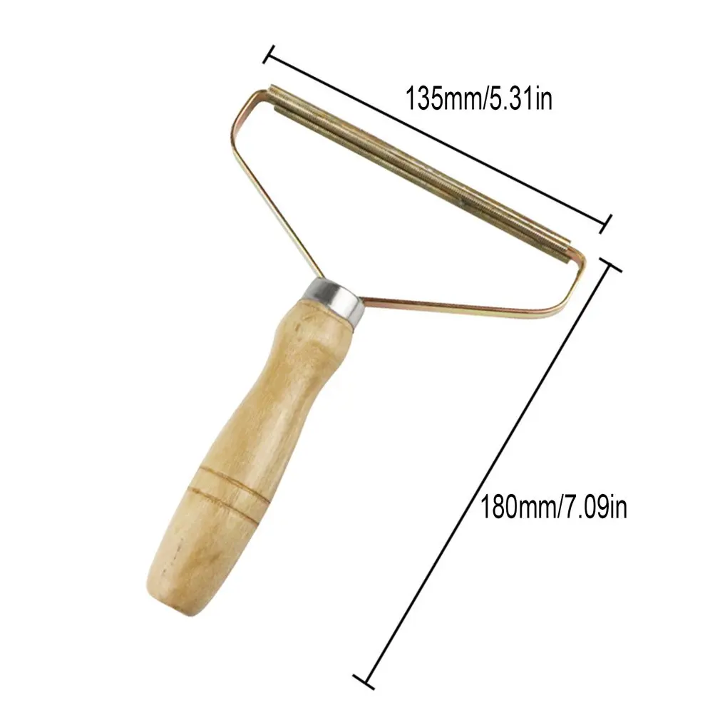 

Lint Remover Clothes Fuzz Fabric Shaver Brush Tool Power-Free Fluff Removing Roller for Sweater Woven Coat