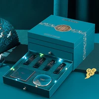 oriental beauty cosmetics makeup music gift box set carved lipstick gilt perfume air cushion make up tools kit womens gift