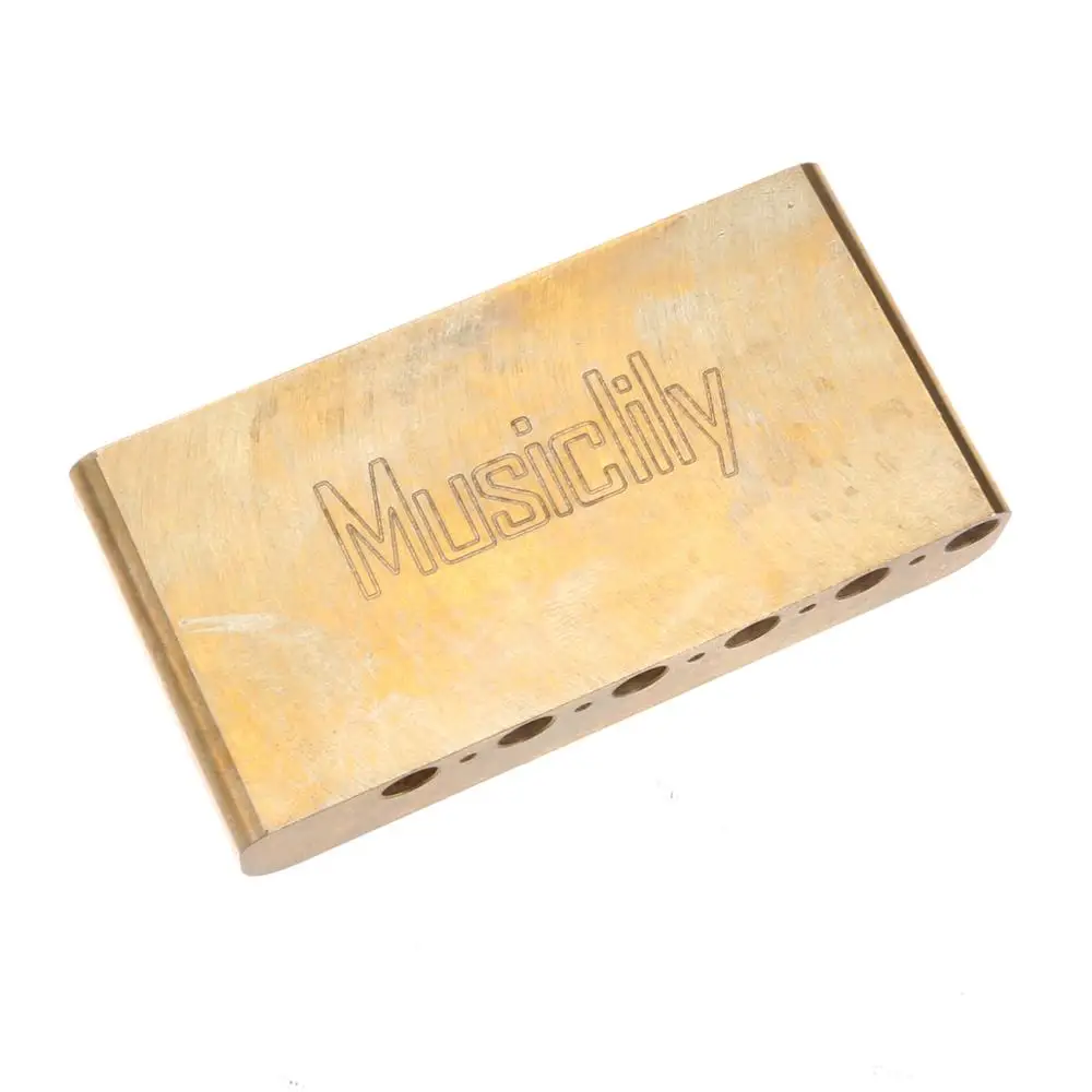 musiclily ultra 105mm voll messing 36mm kurze tremolo block für squier kugel strat und einige import elektrische gitarre free global shipping