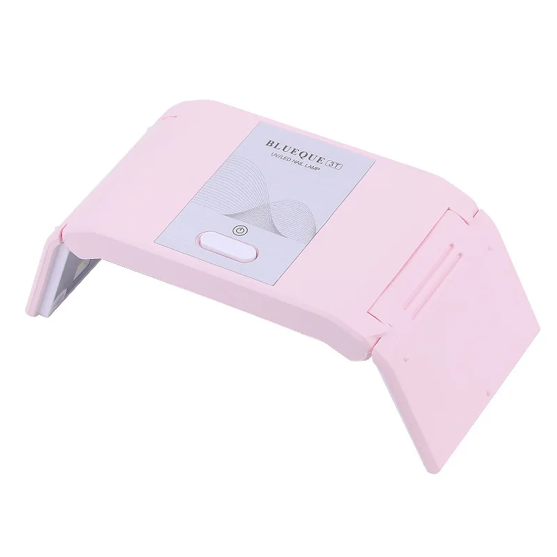 

2019 Direct Selling Lampe Uv New 24-watt Rechargeable Foldable Portable Nail Lamp Usb Lithium Battery Baking