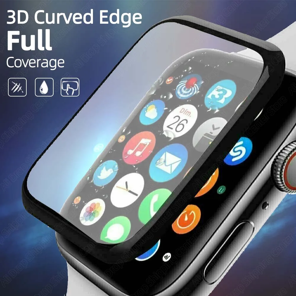 Защитная пленка для Apple Watch 5 3 38 мм 40 44 42 не закаленное стекло экрана 6 SE 4 | Наручные