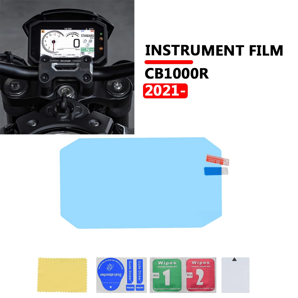 

Fit For Honda CB1000R CB 1000 R 2021 - Motorcycle Accessories Scratch Cluster Screen Dashboard Protection Instrument Film