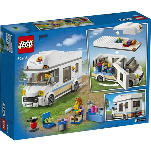Фигурки Lego City 60283 игрушечные фигурки автодома строительные наборы для детей