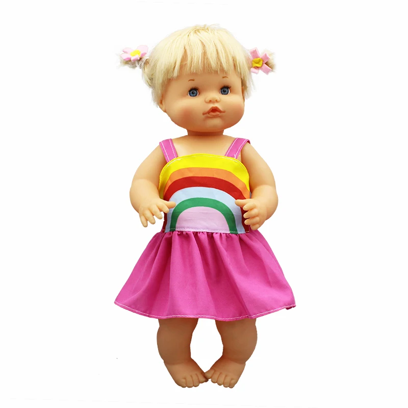 Новинка 2019 радужная юбка Одежда для кукол подходит Nenuco su Hermanita аксессуары |