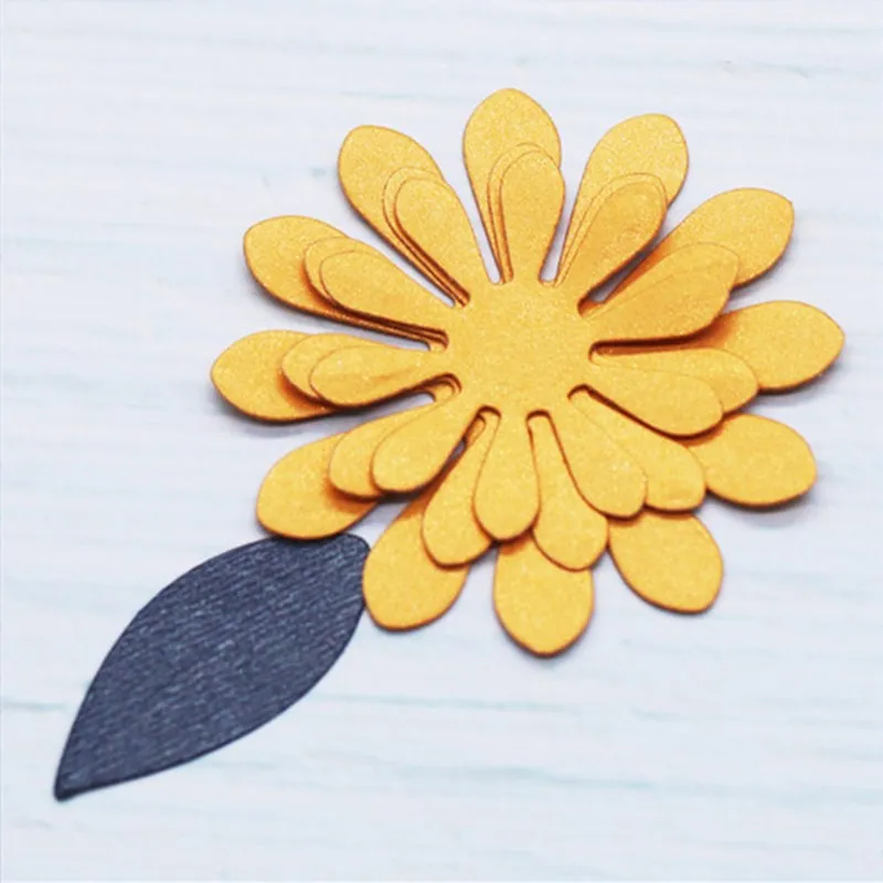 2021 3 шт. трафареты для резки цветов и листьев самостоятельного скрапбукинга