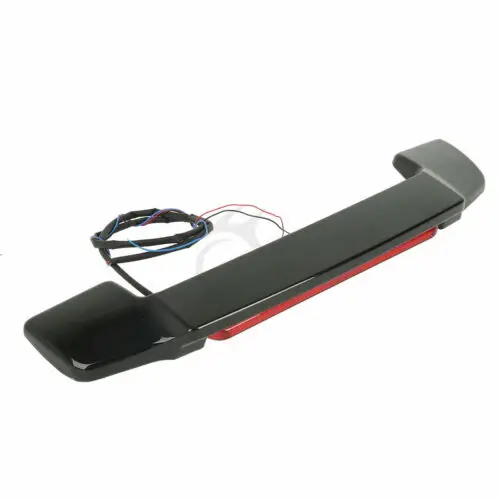 Мотоциклетная красная светодиодная бритва в багажник для Harley Touring King рубленая