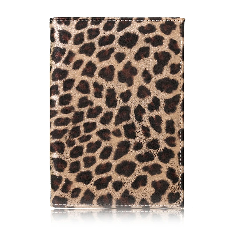 Чехол для паспорта леопардовой расцветки новинка 2019 года кошелек отдыха и