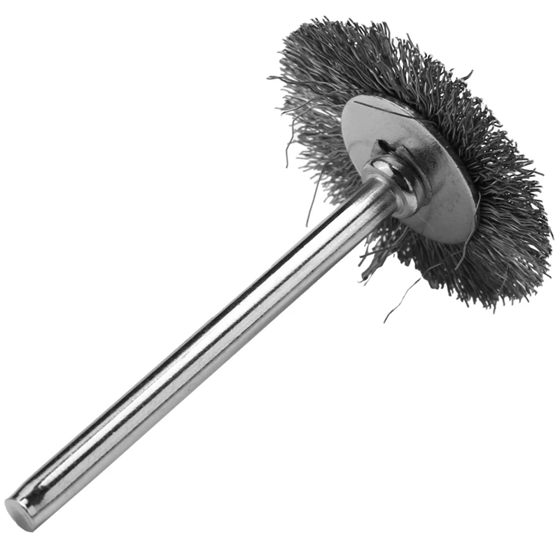 

45Pc Steel Wire Wheel Pen Cup Brushes Set Kit Accessories For Rotary Tool
