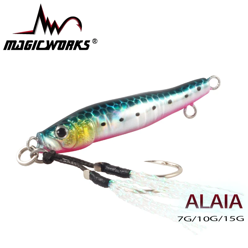 Волшебная работает на модели хиты продаж металлическая вялая блесна джиг