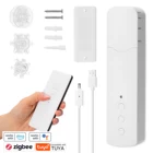 Перезаряжаемый двигатель для штор Tuya ZigBee TM616EGBZTN с бусинами, дистанционное управление через приложение и голосовое управление для Alexa Google Home