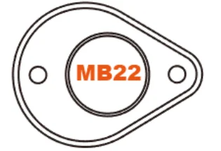 

Capo SIXER 1:6 Jimny Samurai Motor mount 15828MB22 RC Crawler option upgrade parts