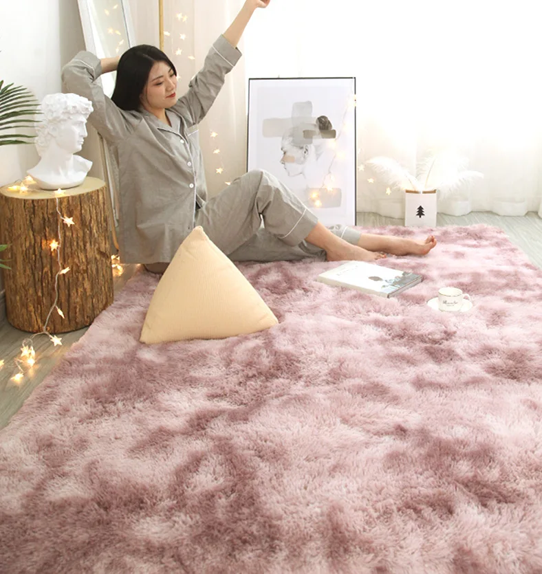 Скандинавский спальный диван ковер милый для гостиной теплый большой мягкий