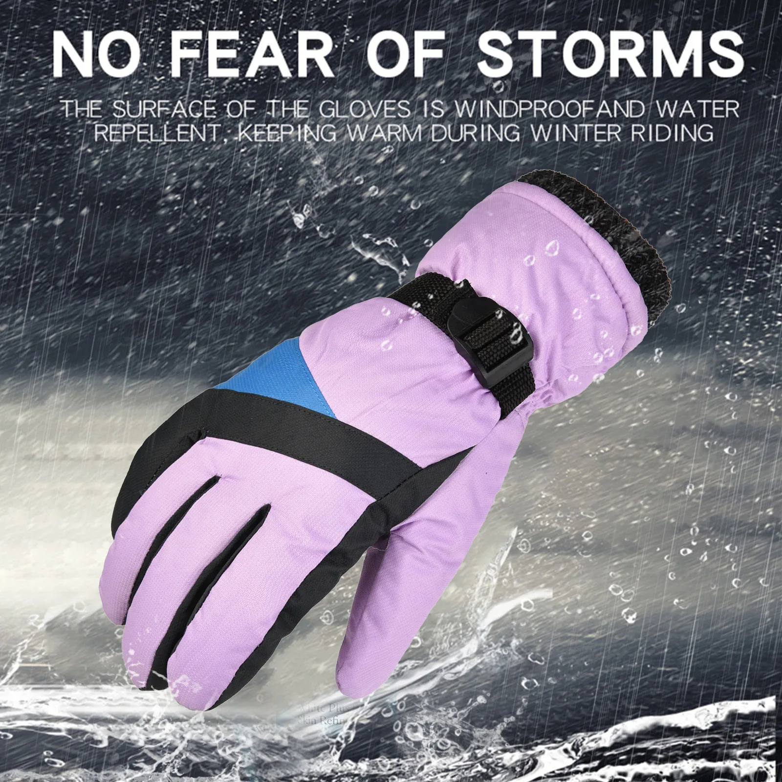 

Ski gloves Winter Ski Gloves Male And Female Warm And Frostproof Gloves Ski Gloves Women Waterproof 2021 Snowboard Snowboard