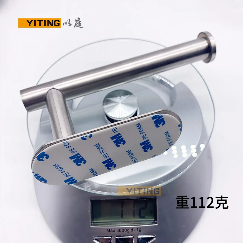 Держатель для туалетной бумаги 304 Нержавеющая сталь 3 м сильный клей