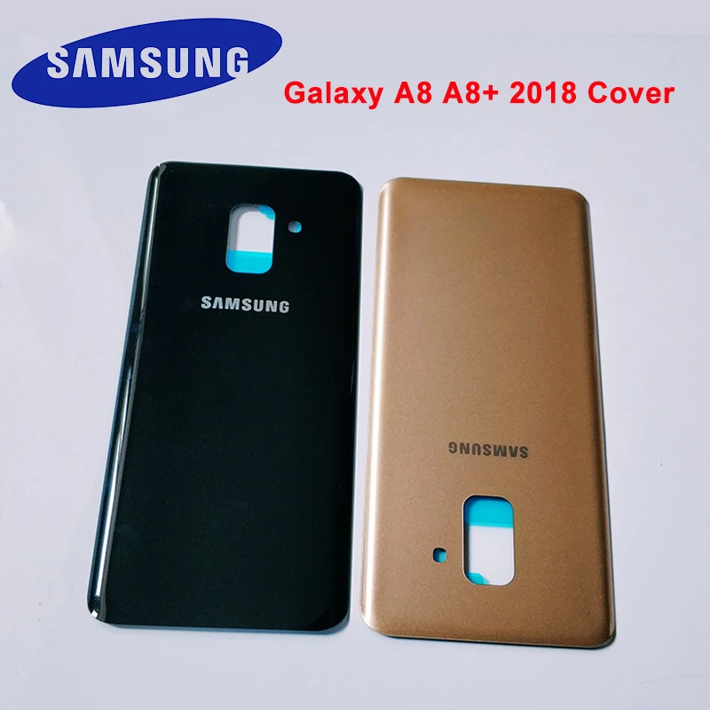 Задняя крышка аккумулятора SAMSUNG Galaxy A8 plus 2018 A530 A730 Корпус задней двери для + задняя
