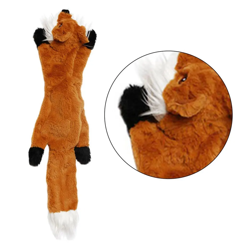Милые забавные плюшевые игрушки питомца игрушка в форме животного жевательные