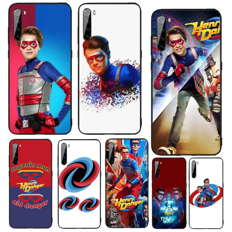 

Henry Danger Phone Case For Xiaomi Redmi Note 9s 10 Max 3 4 7 8 9se 5 7 7a 8 8t 10 Pro Lite Original Carcasa Funda