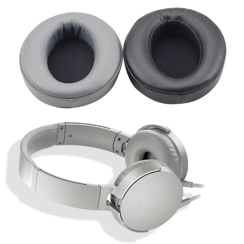 

1Pair Leather Earpads Ear Cushion Cover for So-ny MDR-XB950AP Wired Headphone