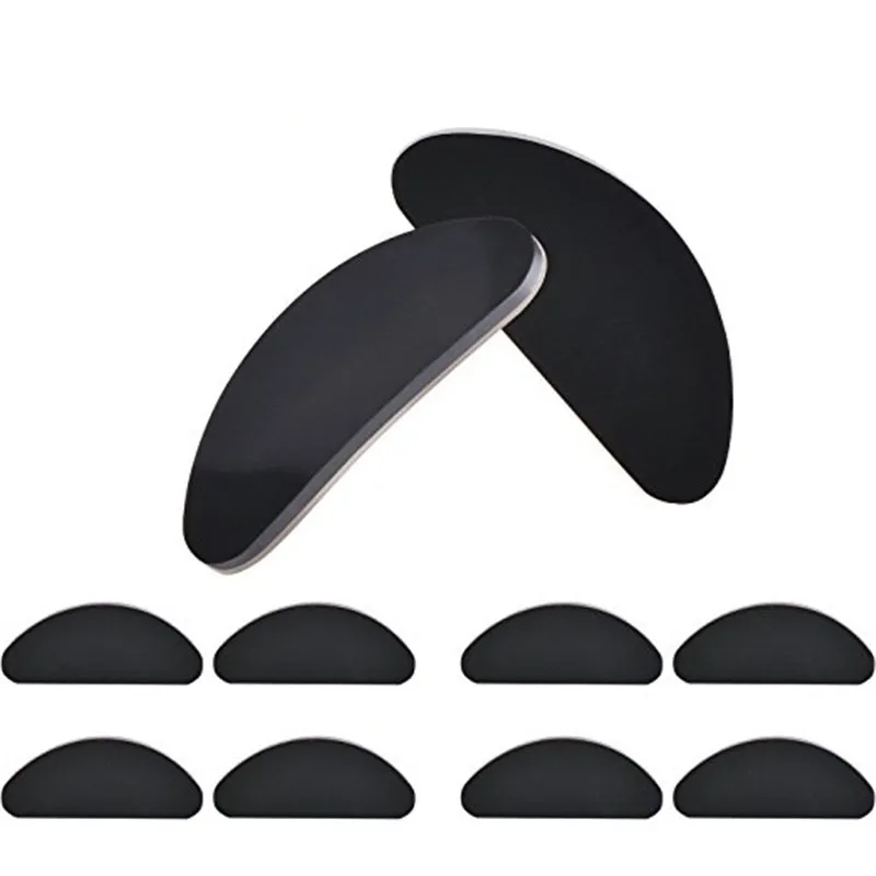 10PCS Glasses Nose Pads Adhesive Silicone Nose Pads Non-slip White Thin Nosepads for Glasses Eyeglasses Eyewear Accessories images - 6