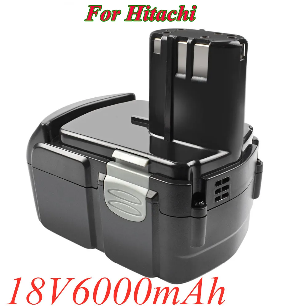 Литий-ионный аккумулятор для HITACHI BCL1815 BCL1830 EBM1830 EBM1840 6000 18 в 327730 мАч перезаряжаемая