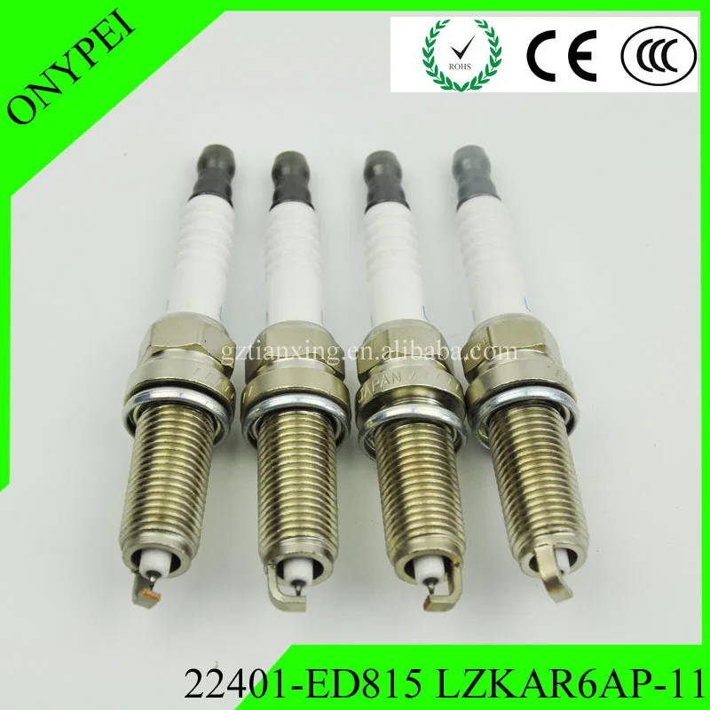 LZKAR6AP 11 22401 ED815 иридиевая Свеча зажигания для Nissan Micra March Note Tiida X Trail Cube LZKAR6AP11 22401ED815|plug