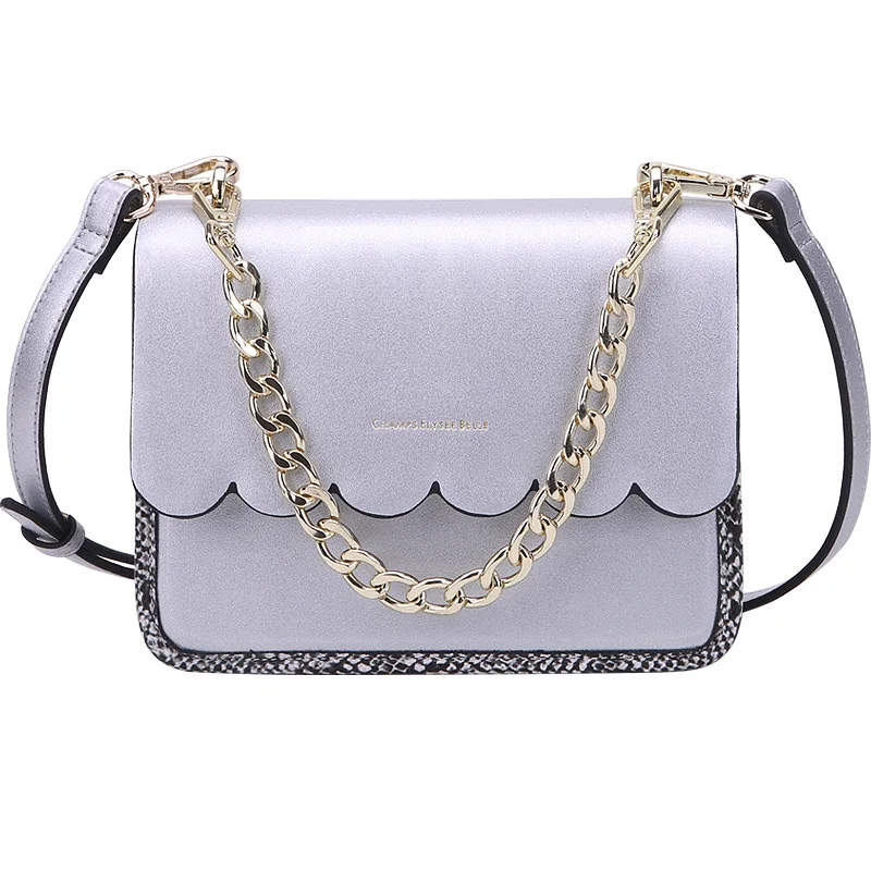 

Pure Color Simple Crossbody Bag for Women 2020 New One-shoulder Messenger Chain Small Flap Bag Girl's Purses and Handbags Bolsa