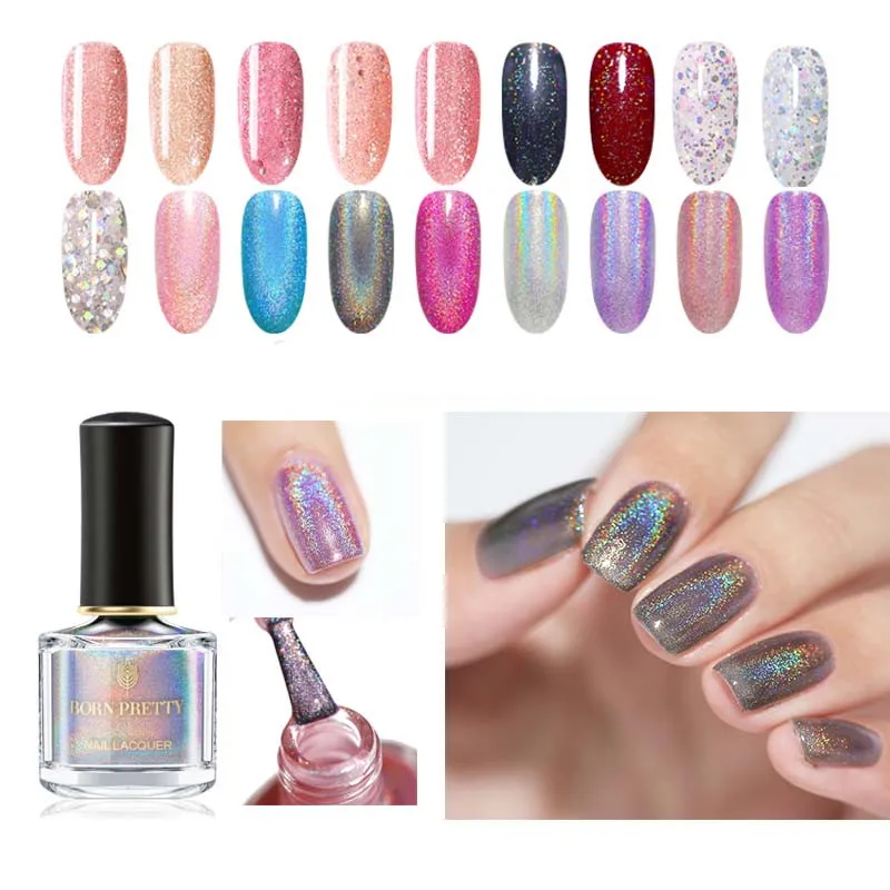 

Голографический лак для ногтей, 7 мл