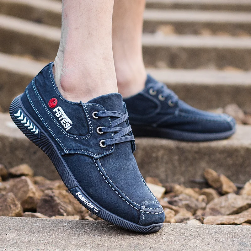 Кроссовки мужские классические мягкая дышащая Спортивная обувь на шнуровке