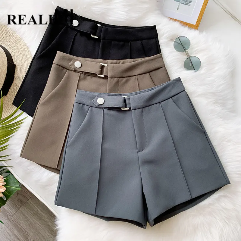 Новинка 2020 весенне летние женские модные короткие брюки с широкими штанинами