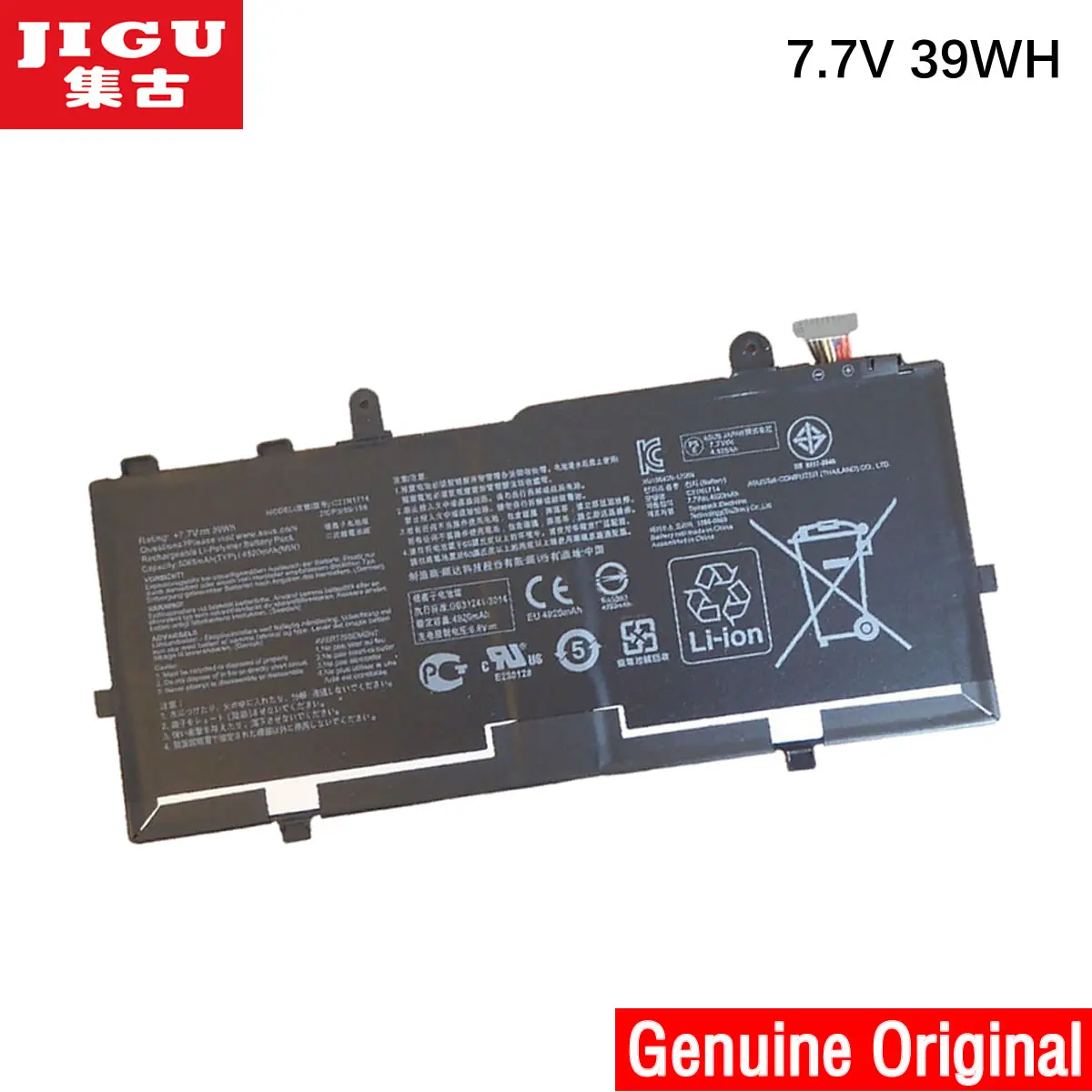 Оригинальный аккумулятор для ноутбука JIGU C21N1714 Asus J401CA J401MA TP401NA J401NA TP401 TP401CA TP401MA