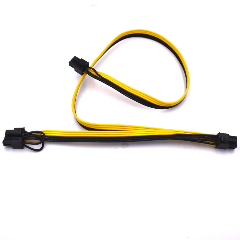 18AWG PCI E 6pin к 8pin (2 + 6)+ сплиттер удлинитель кабеля для питания сервера|pci-e 6pin|pci-e to