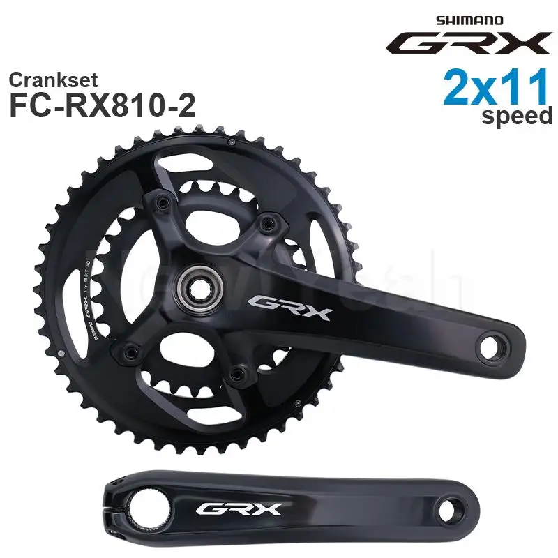 SHIMANO GRX-гравийный кривошипный набор 2x11-скоростная фотомагнитола 48-31T 170 мм 172 5
